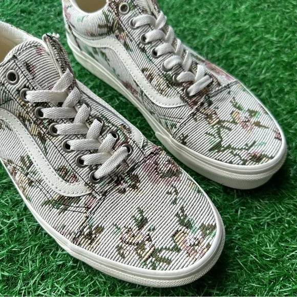Vans Old Skool Tapestry Floral Marshmallow - Picture 4 of 10